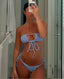 Kendall Blue - Triangle Bikini Top
