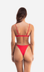 Bare Scarlet Red - Tie Side Bikini Bottoms